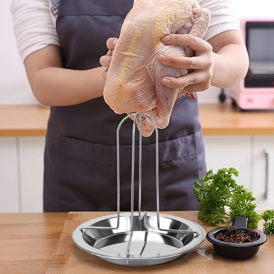 CrispCook Pro – Stainless Steel Vertical Roasting Rack
