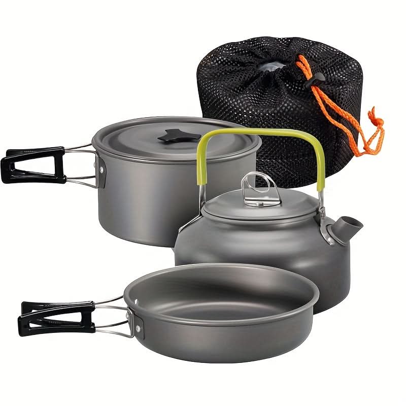 Compact Outdoor Cooking Kit for Travel – Lightweight Camping Gear
