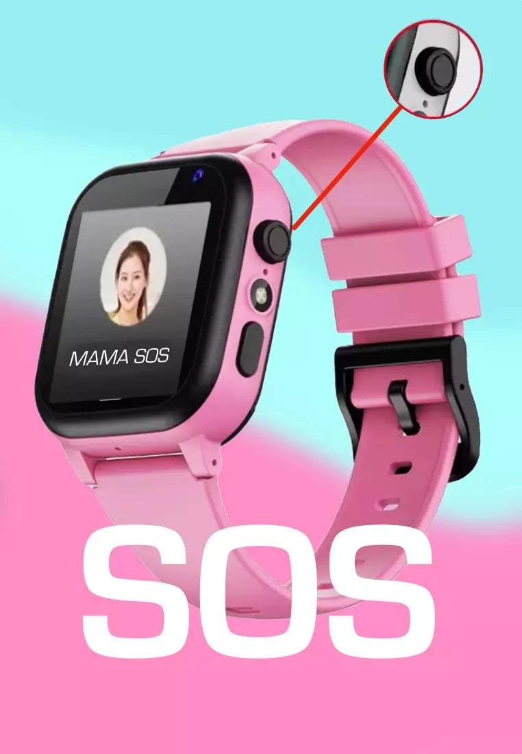 Kids Smartwatch | Real-Time Tracking, Video Chats & SOS Alert | KidTrack