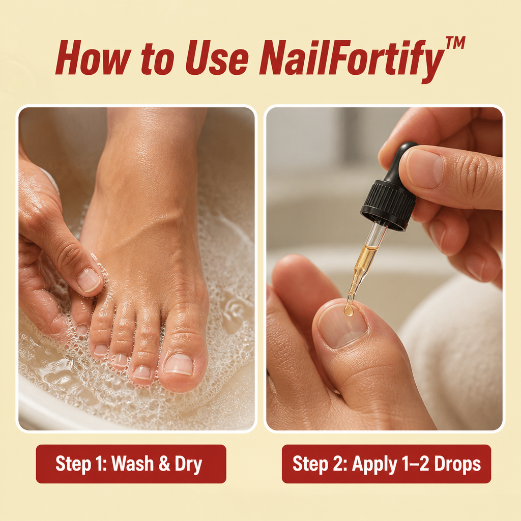 NailFortify™ — Ease Discomfort from Ingrown Toenails and Fungal Harm at Home