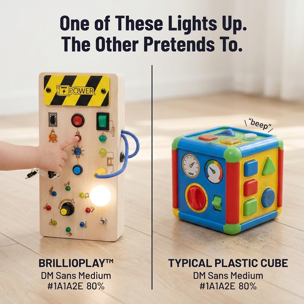 BrillioPlay™ — Let Little Fingers Command Real Switches, Lights and Music to Excel