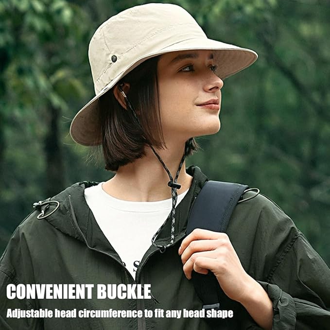 Women's Lightweight Sun Shield Hat – Stylish & Travel-Friendly