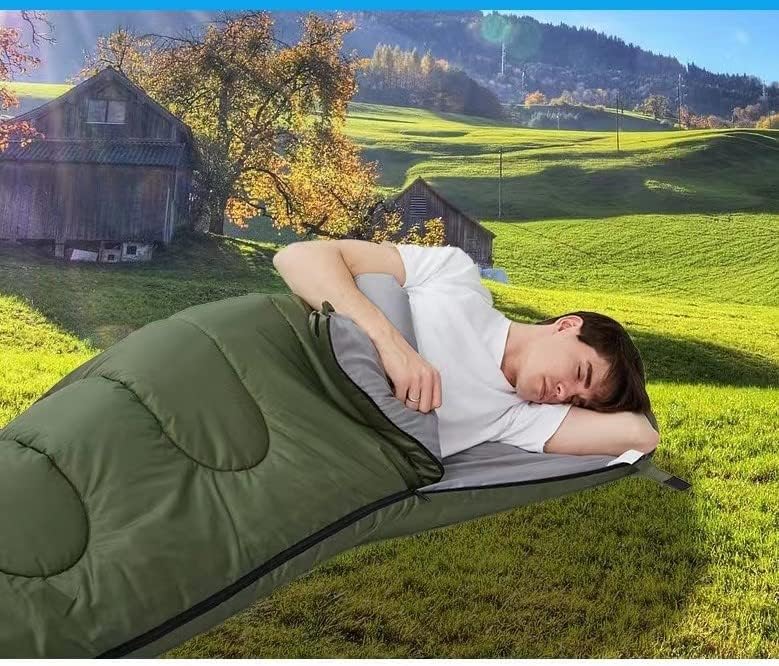Ultra-Light Outdoor Sleeping Bag – Cozy for 5°C to 25°C