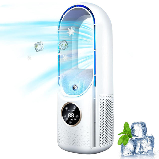 WhisperCool Bladeless Portable Air Cooler: Perfect for Any Space
