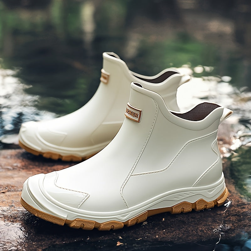 AquaGuard – Resilient Wet Terrain Boots with Slip-Resistant Grip
