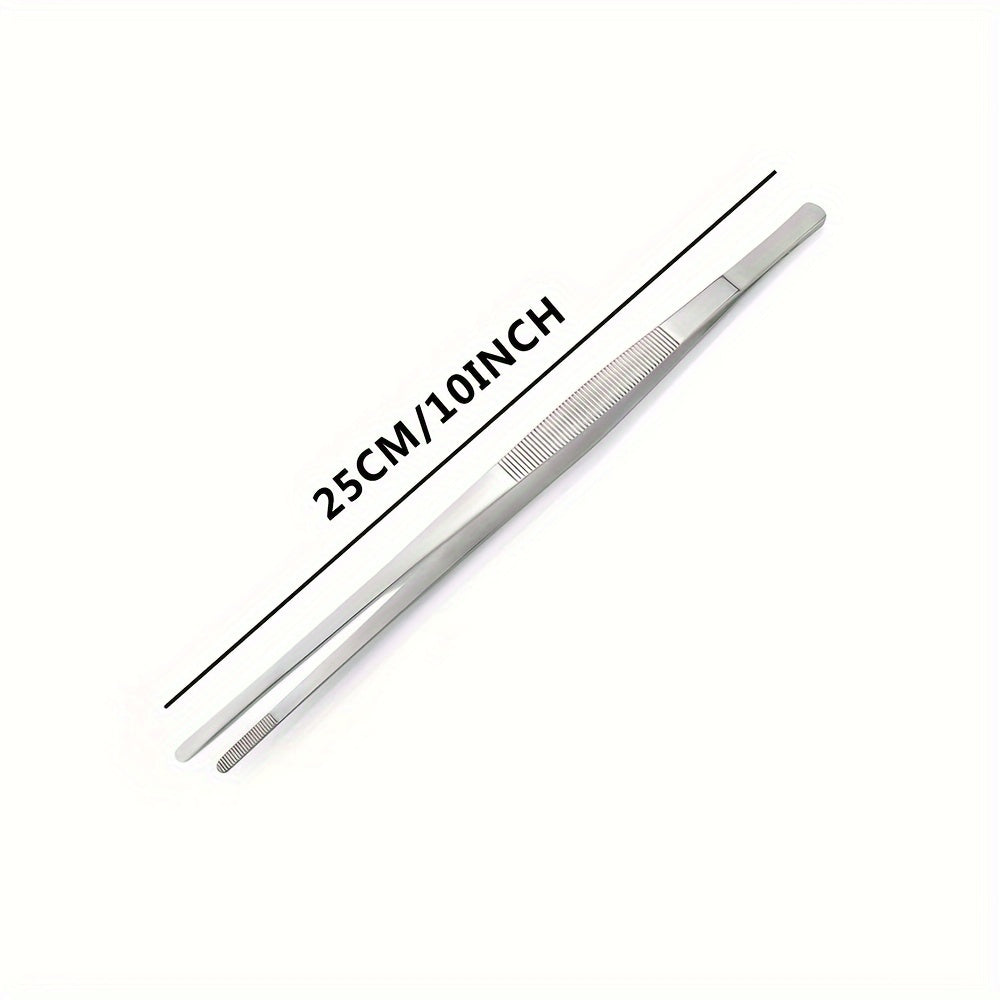 MasterChef Pro – 25cm Stainless Steel Grilling Tongs for Perfect Control