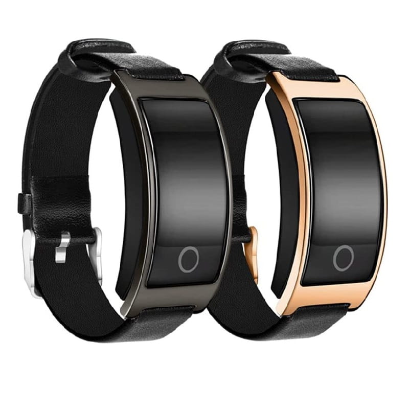 Sleek Smart Blood Pressure and Heart Rate Tracker Watch