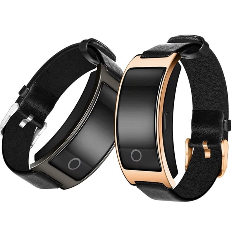Sleek Smart Blood Pressure and Heart Rate Tracker Watch