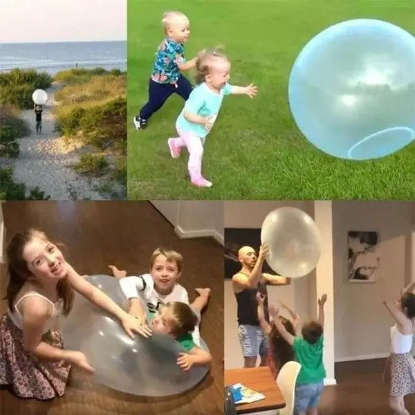 1+1 FREE | Inflatable Stretch Bubble Ball – Water-Fillable & Bounces Fiercely