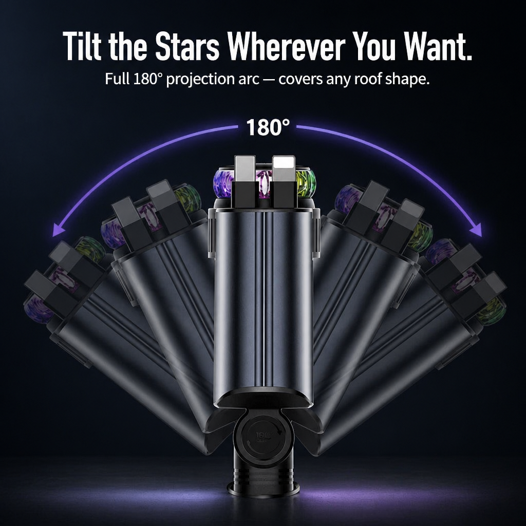 LumiVibe™ — Power, Scent & Star-Project Your Car with One Plug
