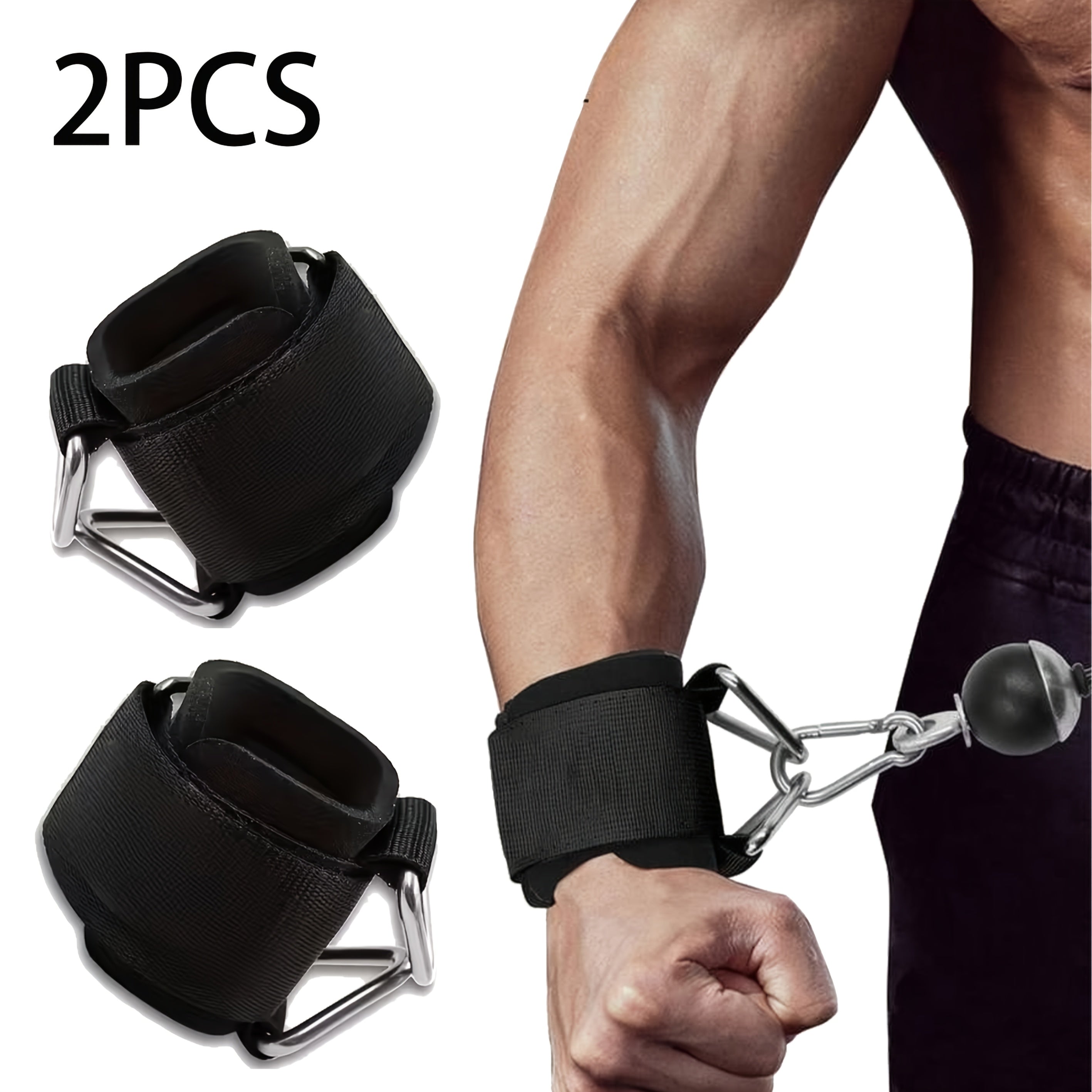 LiftStrong – Customizable Anti-Slip Wrist Straps for Enhanced Performance
