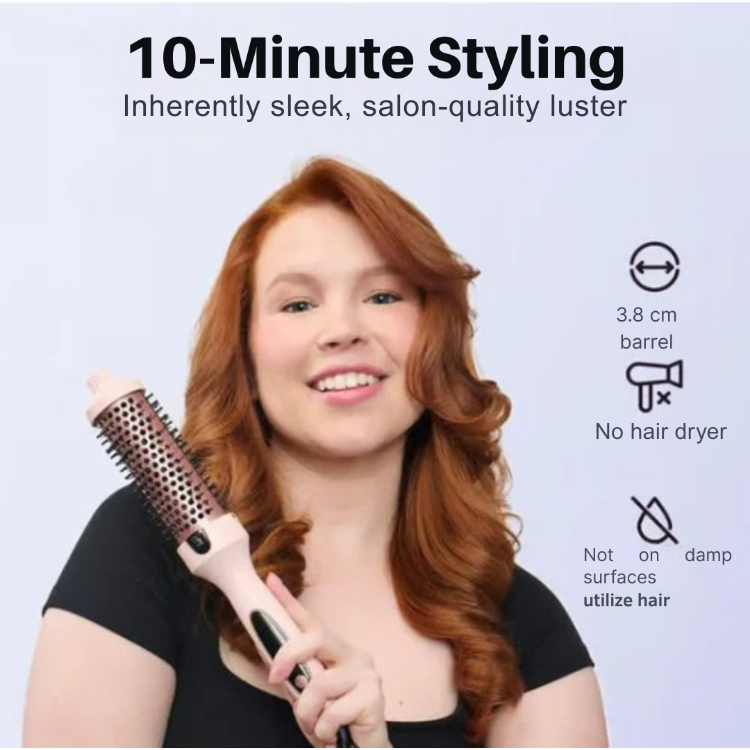VelaSilk™ Hot Styler — Effortless Glam with Silky Shine and Long-Lasting Style