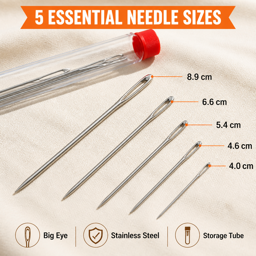StitchMastery™ — Repair Buttons, Hems, and Split Seams in Less Than Two Minutes