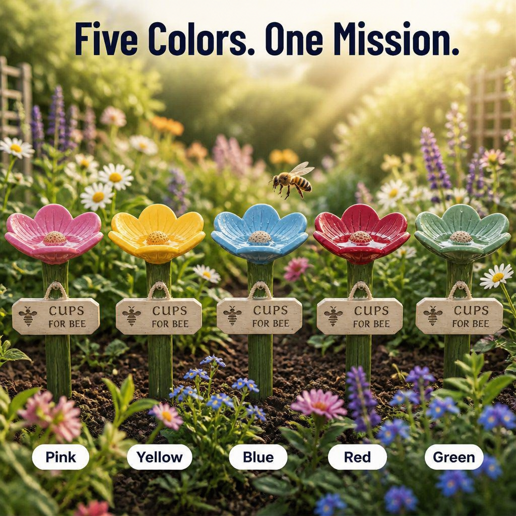 PurePollen™ — The Safe Sip Spot That Keeps Your Garden Buzzing Alive