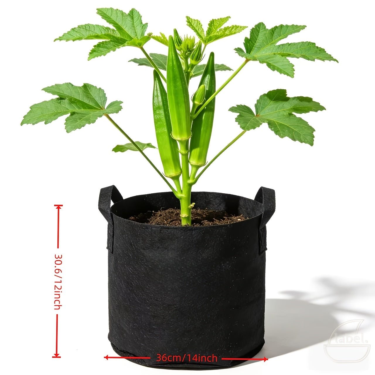 EcoGrow Fabric Planter Bags for Thriving Root Systems