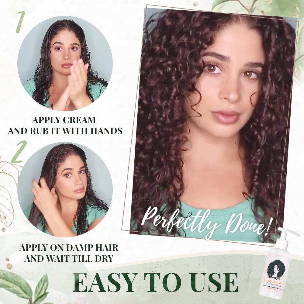 CurlRadiance™ Defining Cream — Instantly Unlock Soft, Bouncy Curls That Turn Heads All Day
