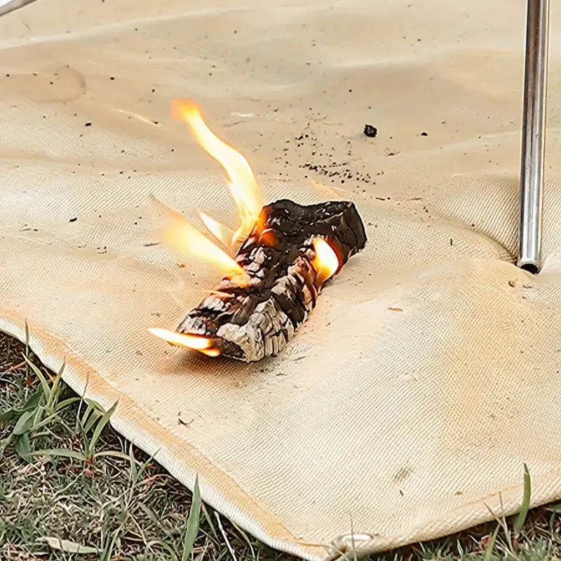 Ultimate Heat-Resistant Mat for BBQs and Fire Pits