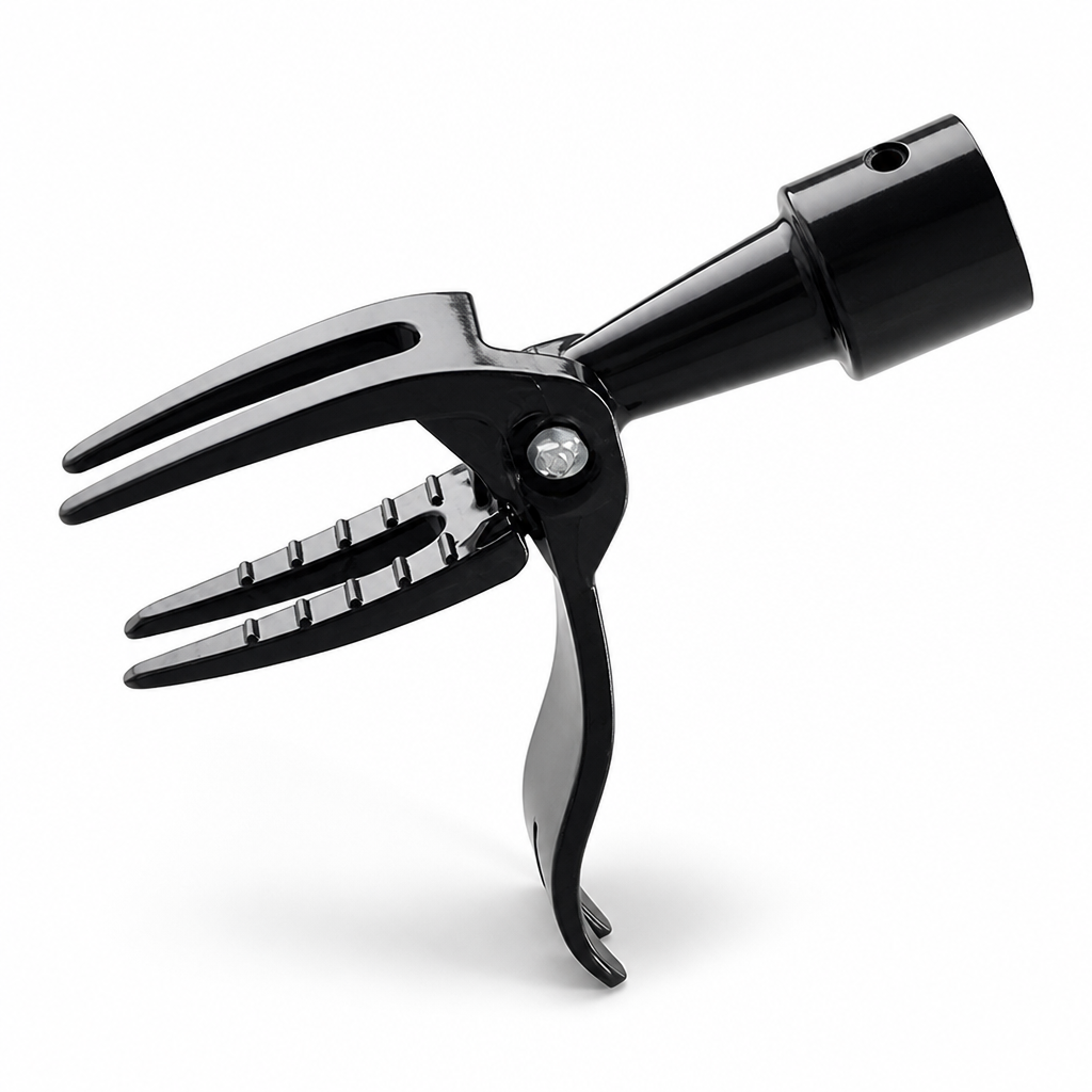Rust-Resistant 4-Claw Weed Puller Head