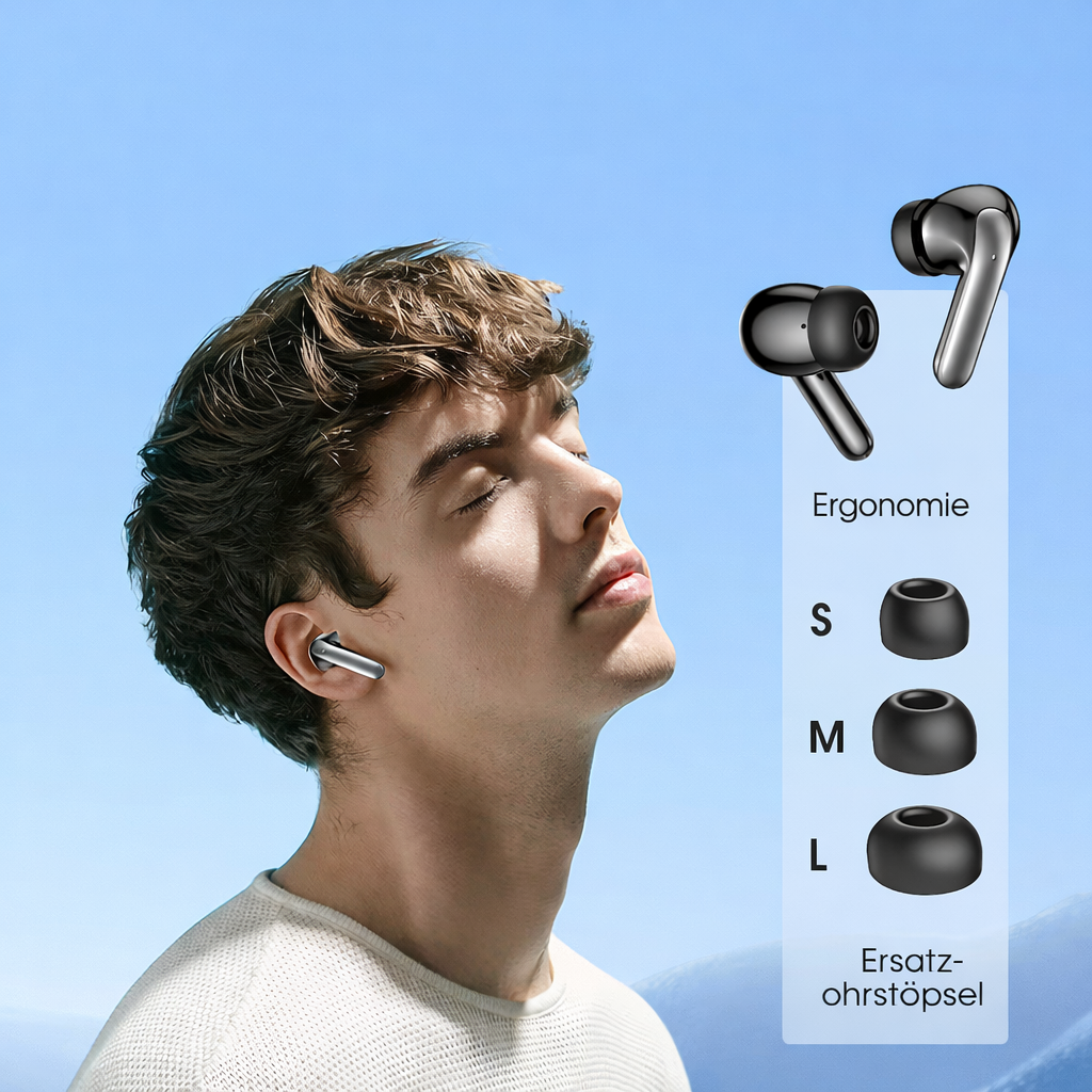 Wireless Earphones | In-Ear Headsets | Prolonged Comfort & Clear Calls | Voltiva