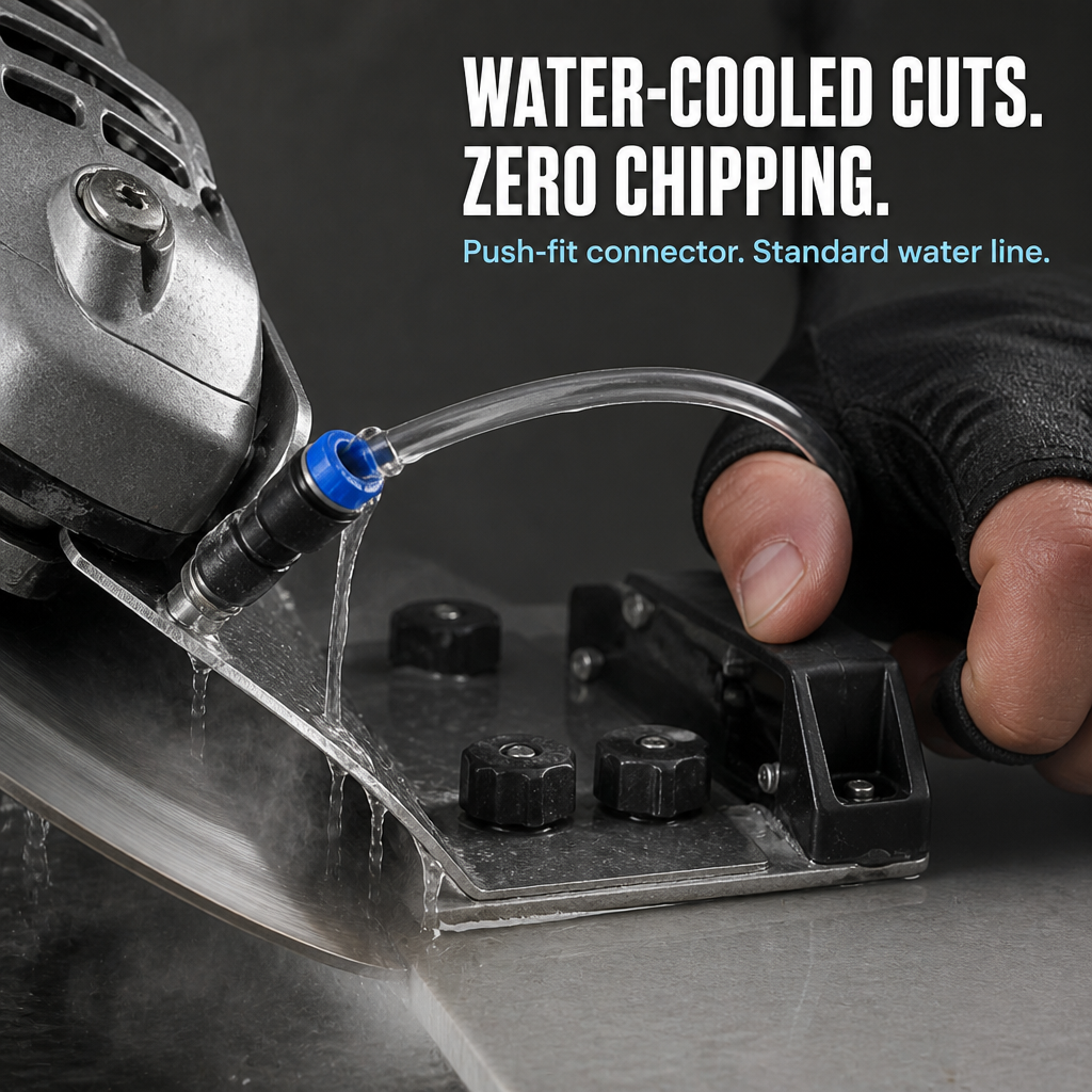 PrecisionPro™ — Carve Factory-Crisp 45° Tile Miters Minus a Wet Saw