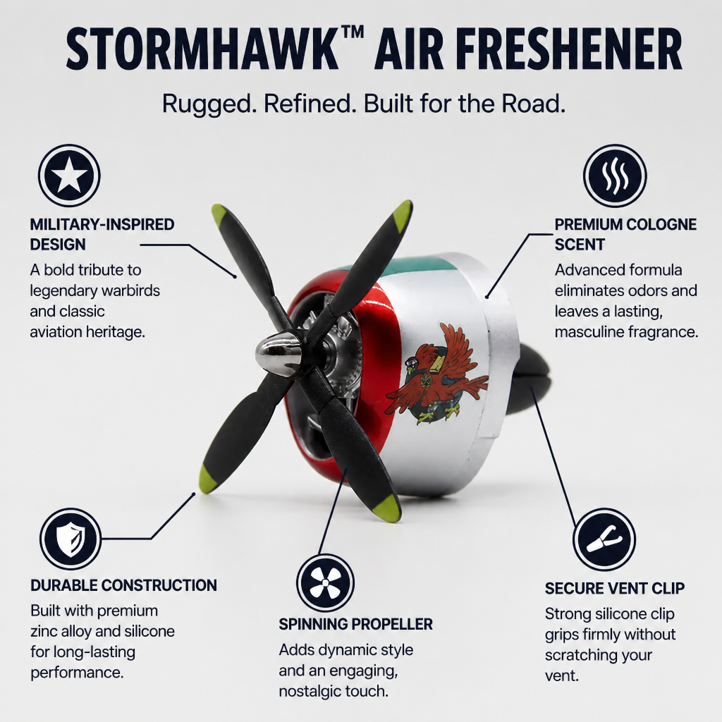 StormHawk™ — Command Your Drive with Rugged Freshness and Unstoppable Confidence