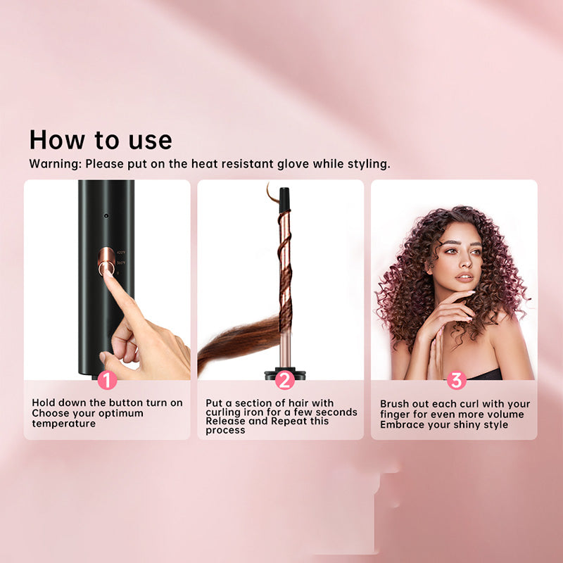 65% Off Temporary | GlamCurl | Beautiful Curls that Stay Smooth All Day!