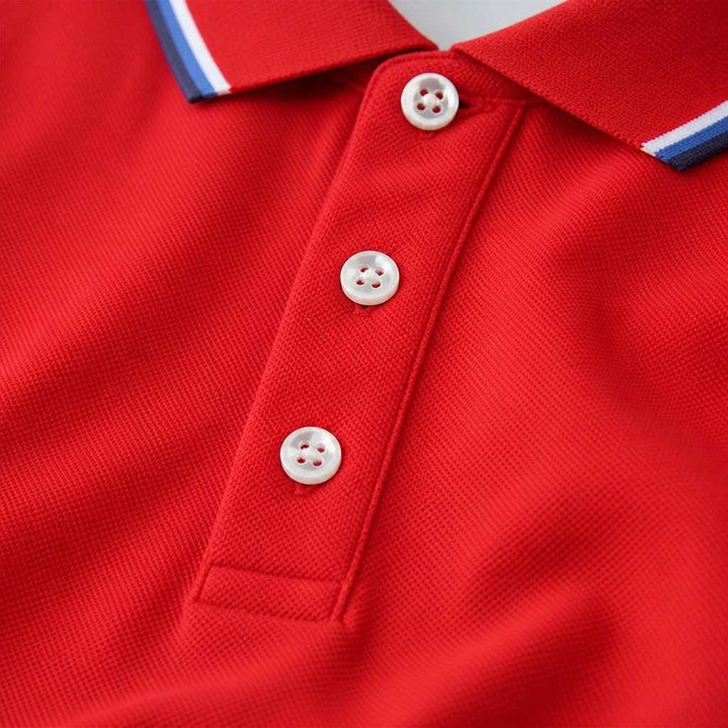 ValorCore™ – Classic Polo Shirt Set with Signature Striped Collar, Wrinkle-Free