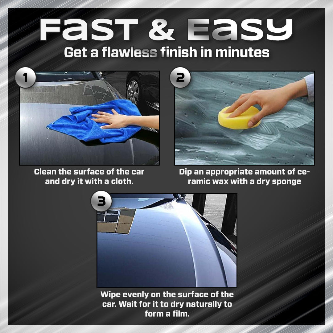 TitanLuxe™ Ceramic Wax Cream — Command a Showroom Shine That Crushes Scratches and Lasts All Year
