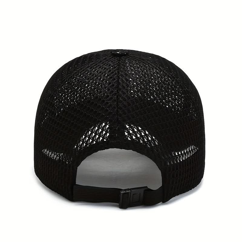 Outdoor Sun Protection Baseball Caps with Breathable Mesh Design