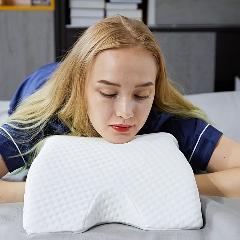 Couple's Sleep Pillow with Memory Foam for Arm Support