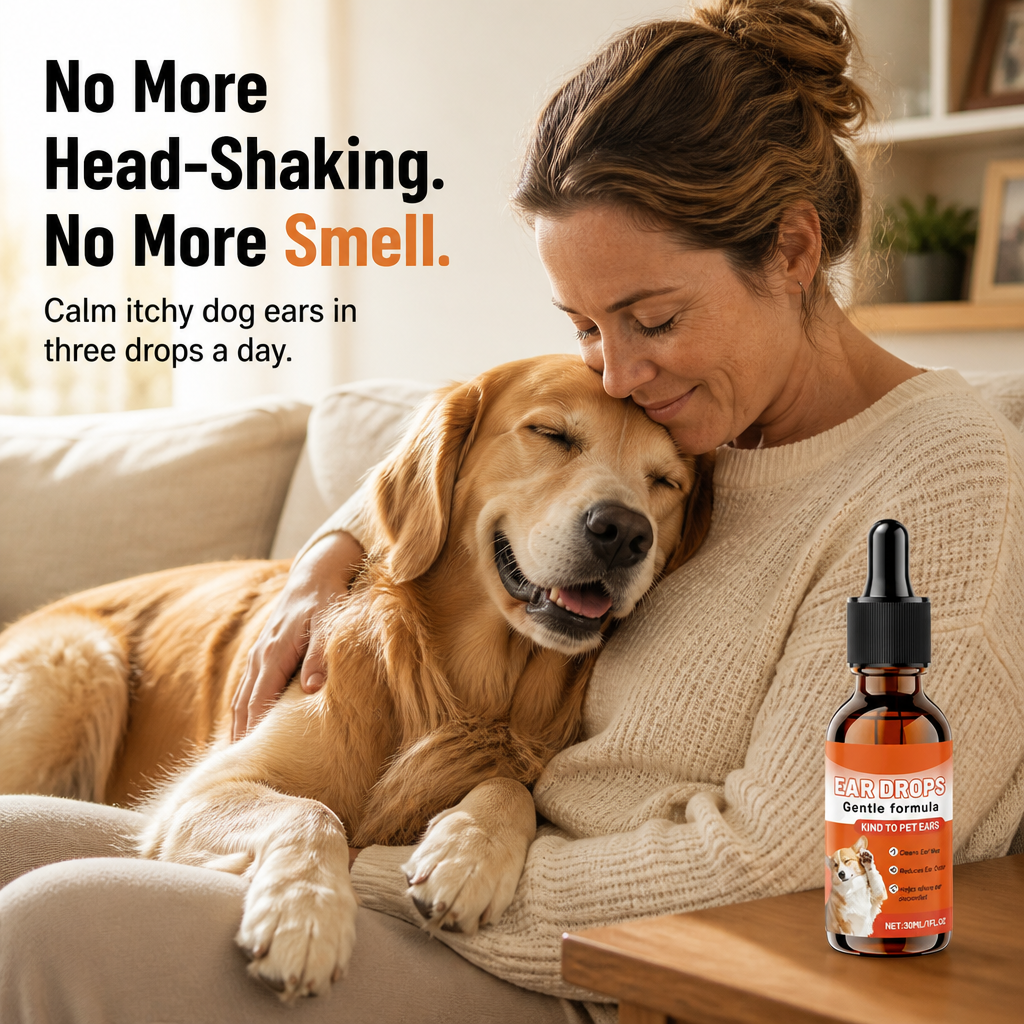 Vetara™ Ear Drops — Calm Your Dog’s Ears Fast and Banish Stubborn Odor for Good