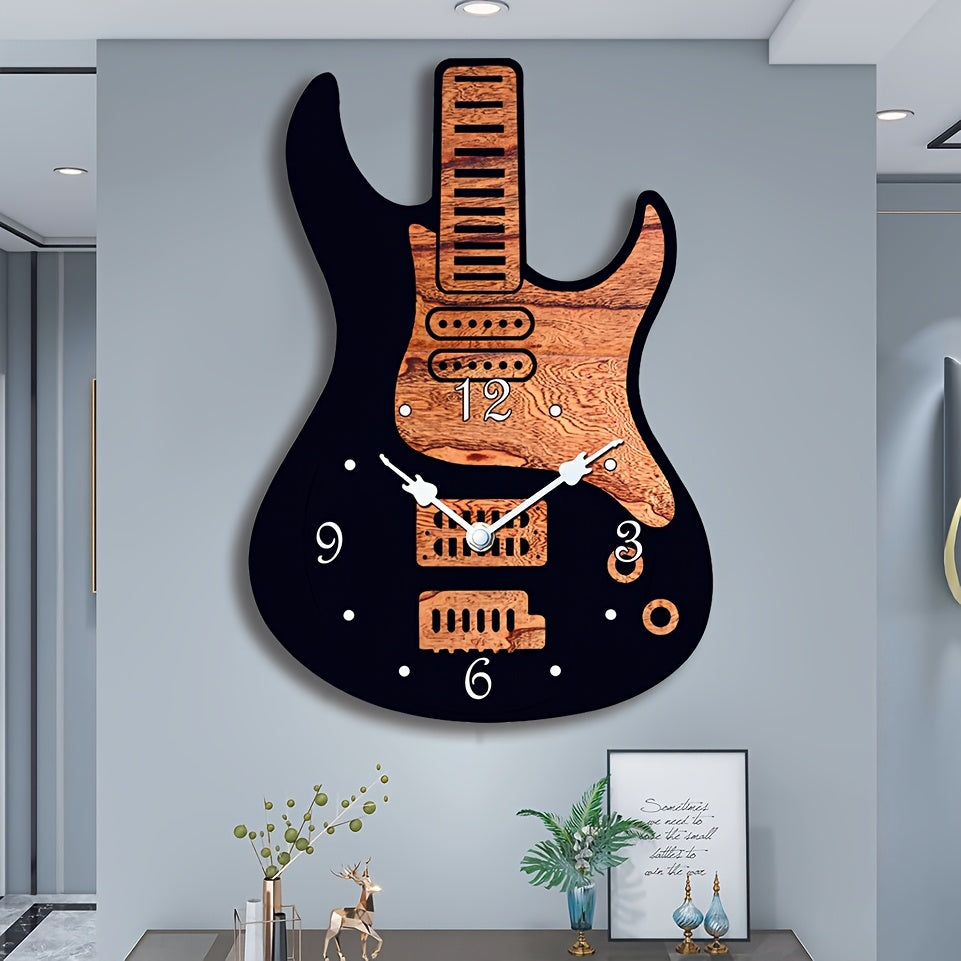 HarmonyTime – Stylish Guitar-Inspired Wall Clock for Music Aficionados