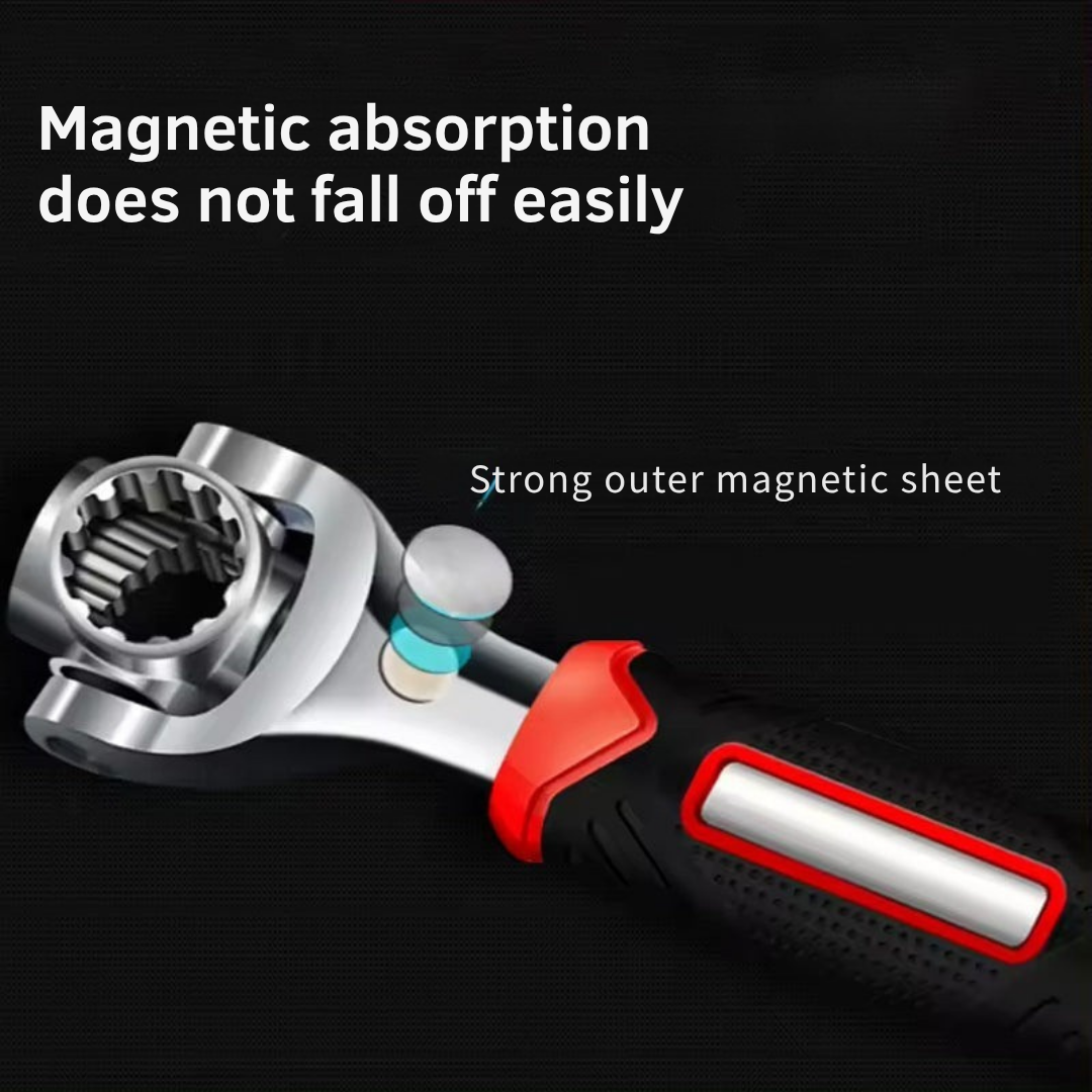 TitanGrip™ 48-IN-1 Multi-Wrench — Command Every Bolt with Effortless Power and Precision