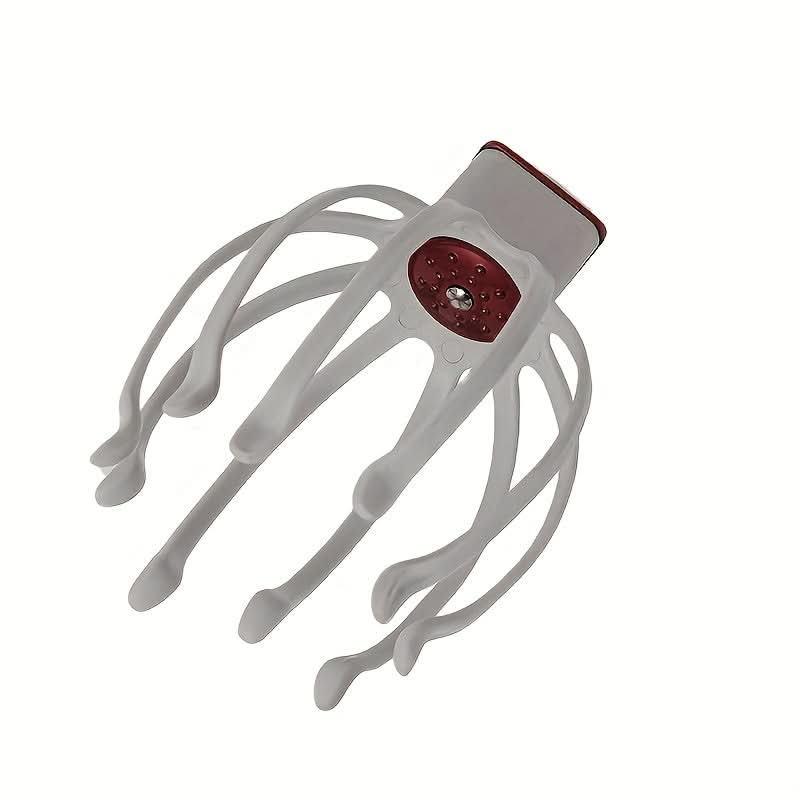 Electric Scalp Massager with Octopus Claw Design for Relaxation and Vibration