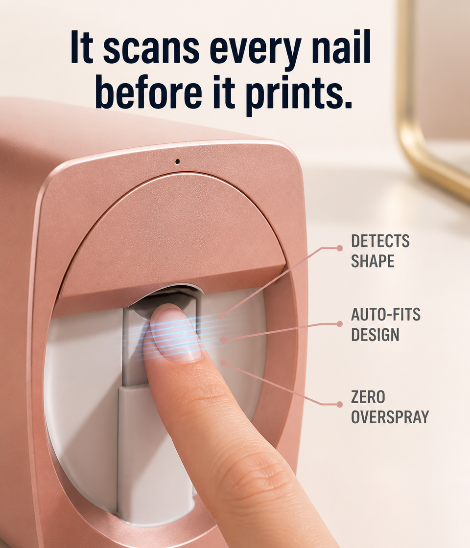 LumaNail™ — Transfer Any Photo onto Your Nails in 40 Seconds