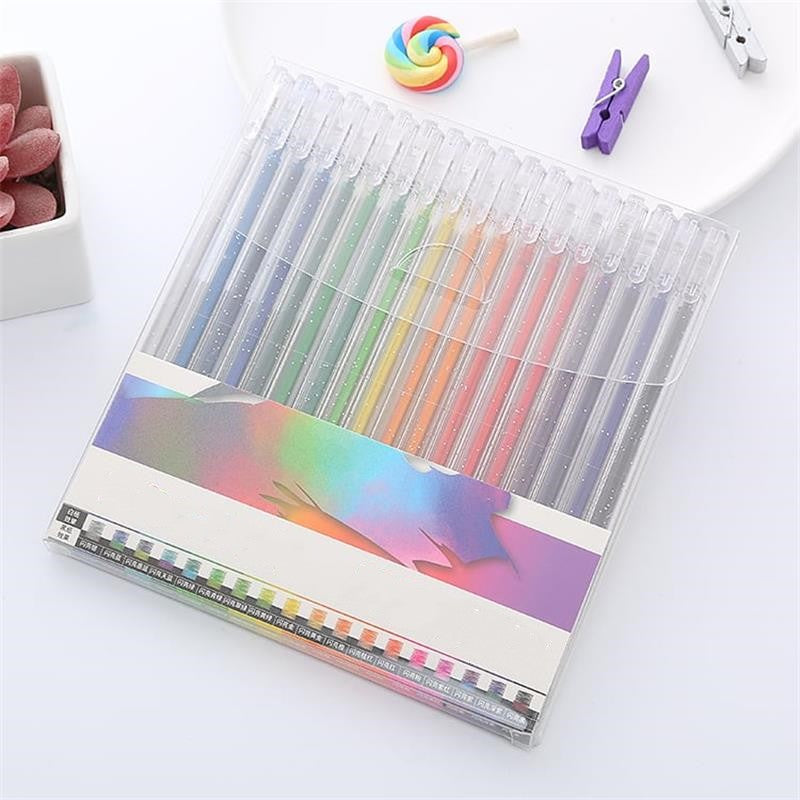 LumaFlick™ Glitter Gel Pens — Ignite Your Creativity with Smudge-Proof Sparkle That Lasts