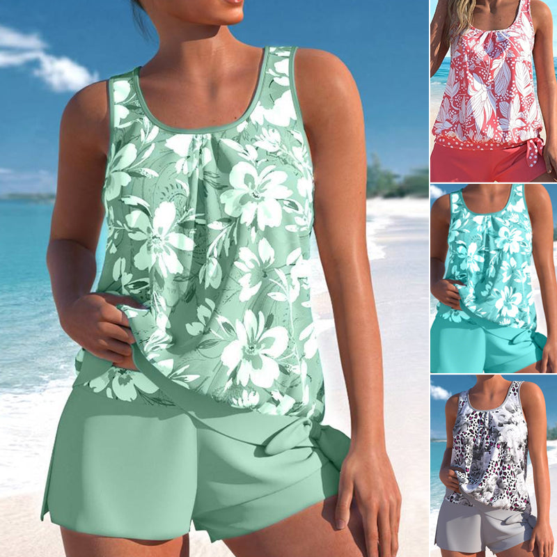 LumaWave™ Tankini Set — Own Every Beach Moment with Flawless Comfort and Stunning Curves