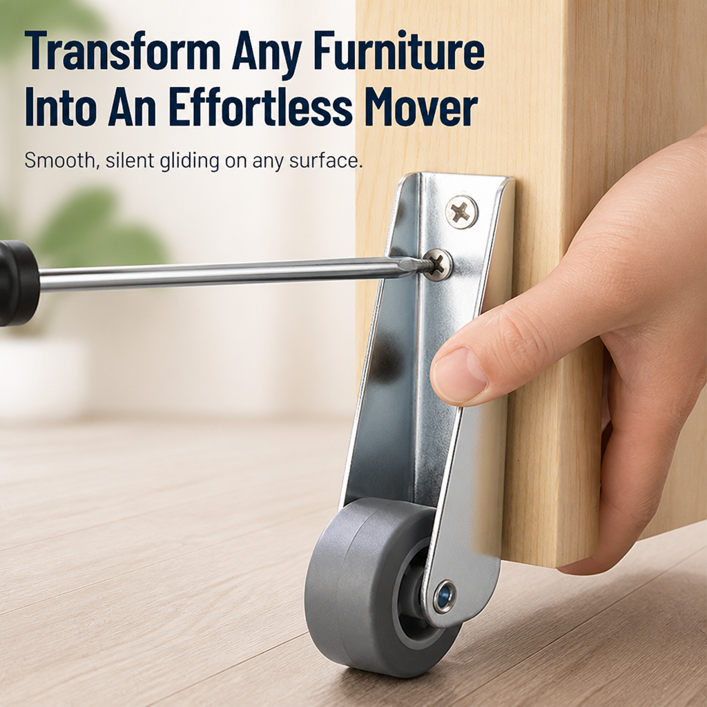 GlideSure™ — Transform Your Furniture Into a Whisper-Quiet, Effortless Mover