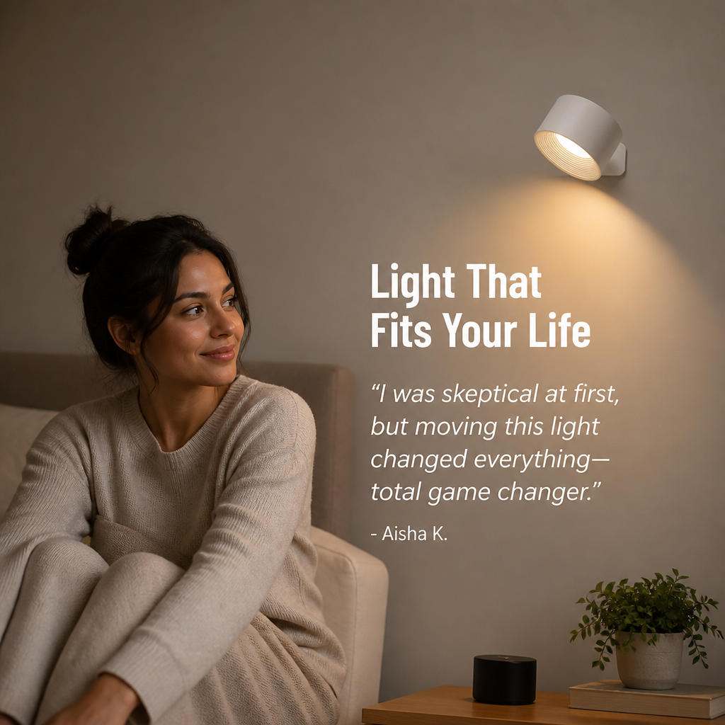 LumaSphere™ — Light That Moves with You for Instant Mood Mastery