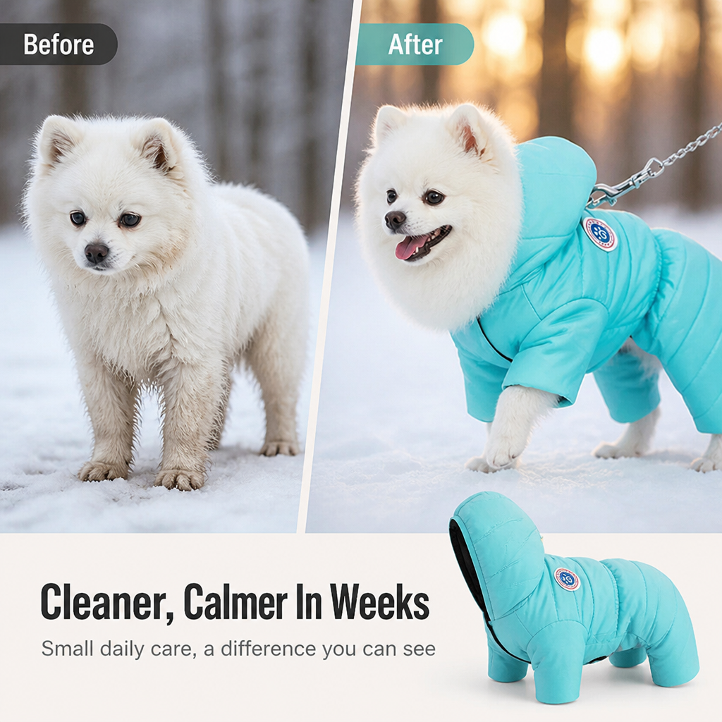 FrostFur™ — Wrap Your Dog in Toasty Warmth and Holiday Joy All Day Long