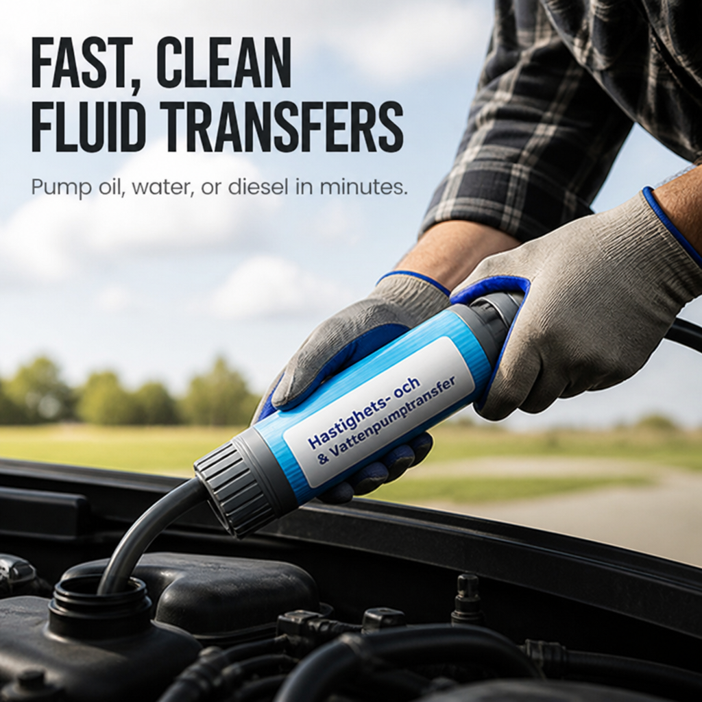 TurboFlow™ — Power Through Fluid Transfers with Lightning-Fast Precision and Zero Hassle