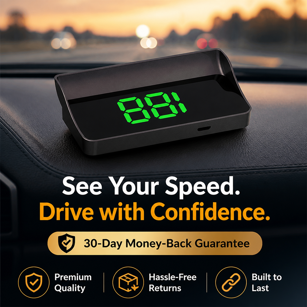 SpeedSight™ — See Your Speed Instantly and Drive with Total Confidence