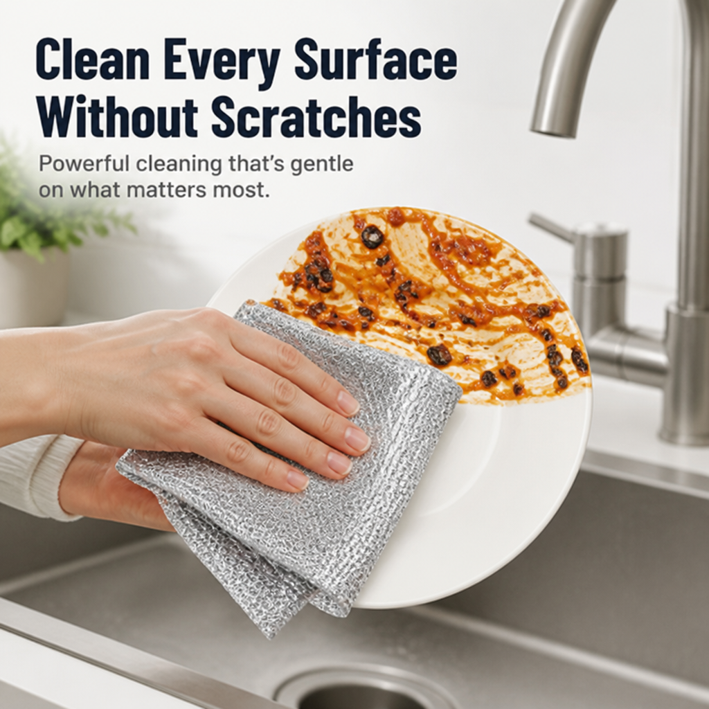 SilkaGuard™ — Clean with Confidence, Protect Every Surface from Scratches and Smells