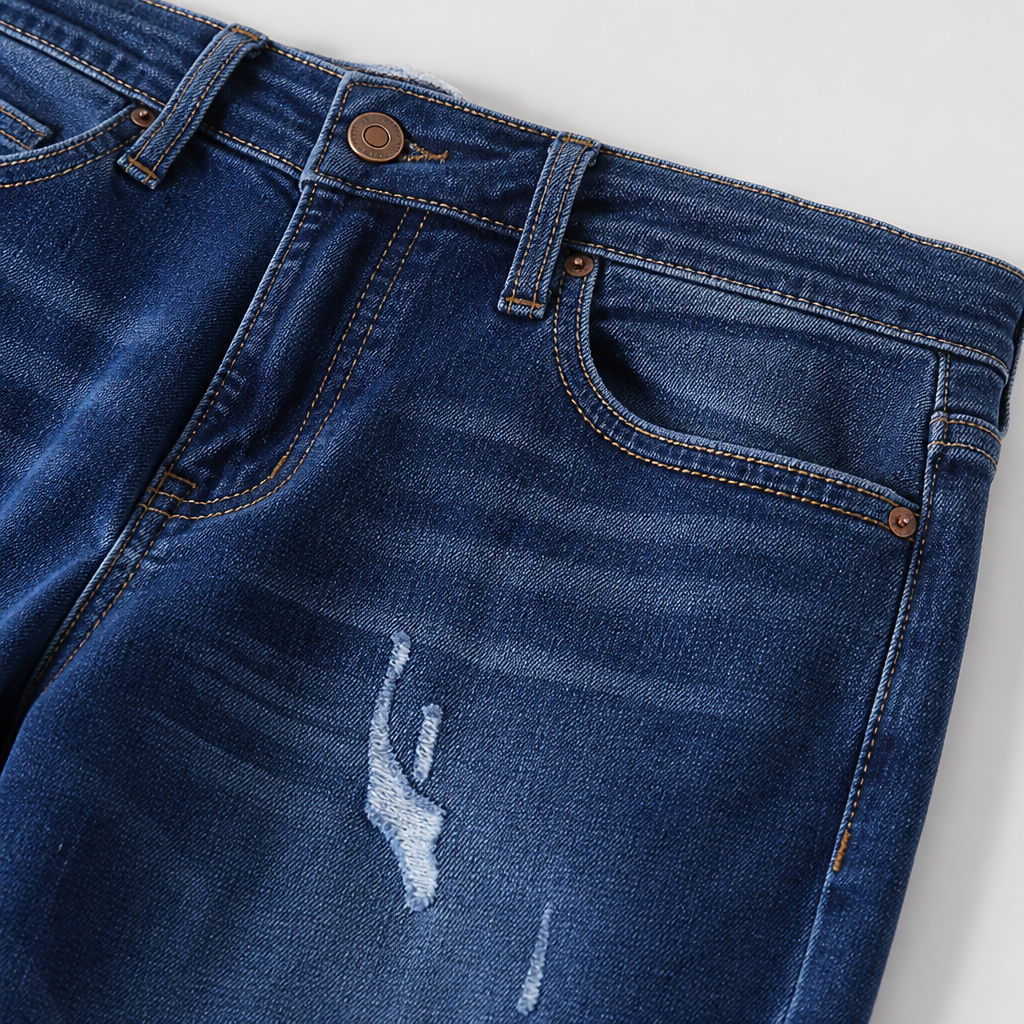 ArdenVibe™ Distressed Capris — Embrace Every Curve with Effortless Edge and All-Day Comfort