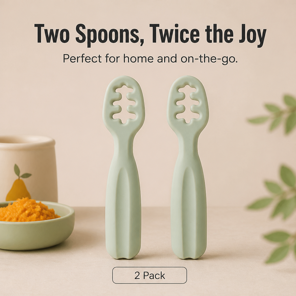 Velaree™ Starter Spoon — Turn Mealtime Mess Into Confident, Joyful First Bites