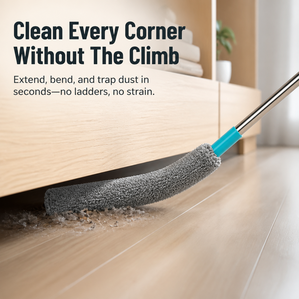 SwiftSweep™ — Clean Deep, Reach Far, Relax Sooner