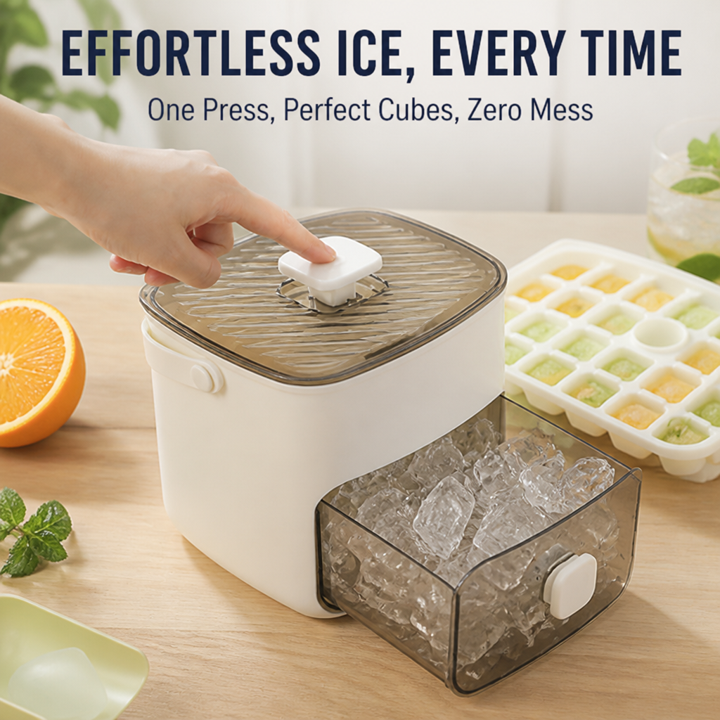 FrostEase™ — Effortless Ice, Pure Chill, Zero Mess Every Time