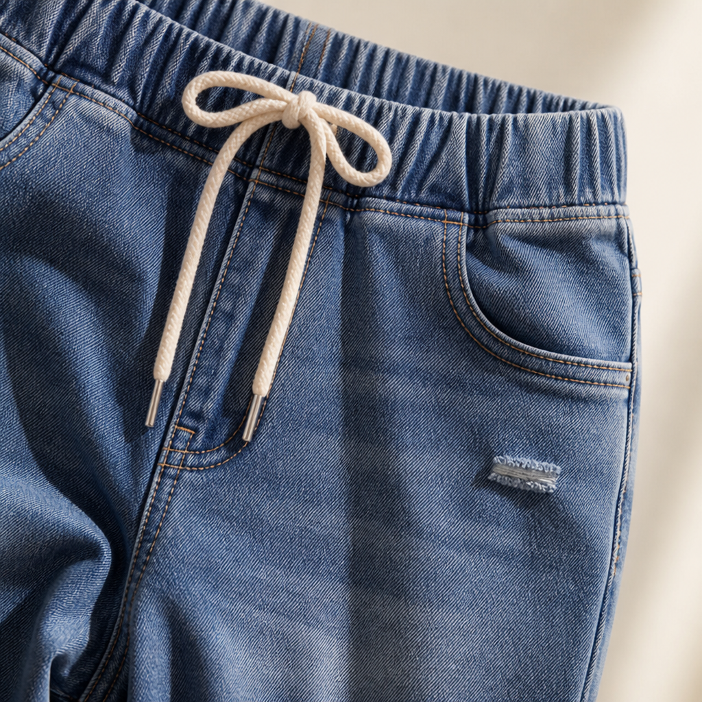 FlexiCurve™ Drawstring Jeans — Slip Into All-Day Comfort and Unstoppable Confidence
