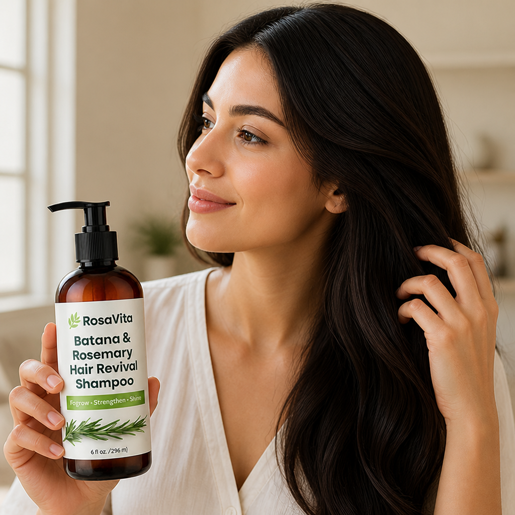 RadiantRoots™ Batana & Rosemary Shampoo — Bring Back Thick, Lively Hair That Commands Attention