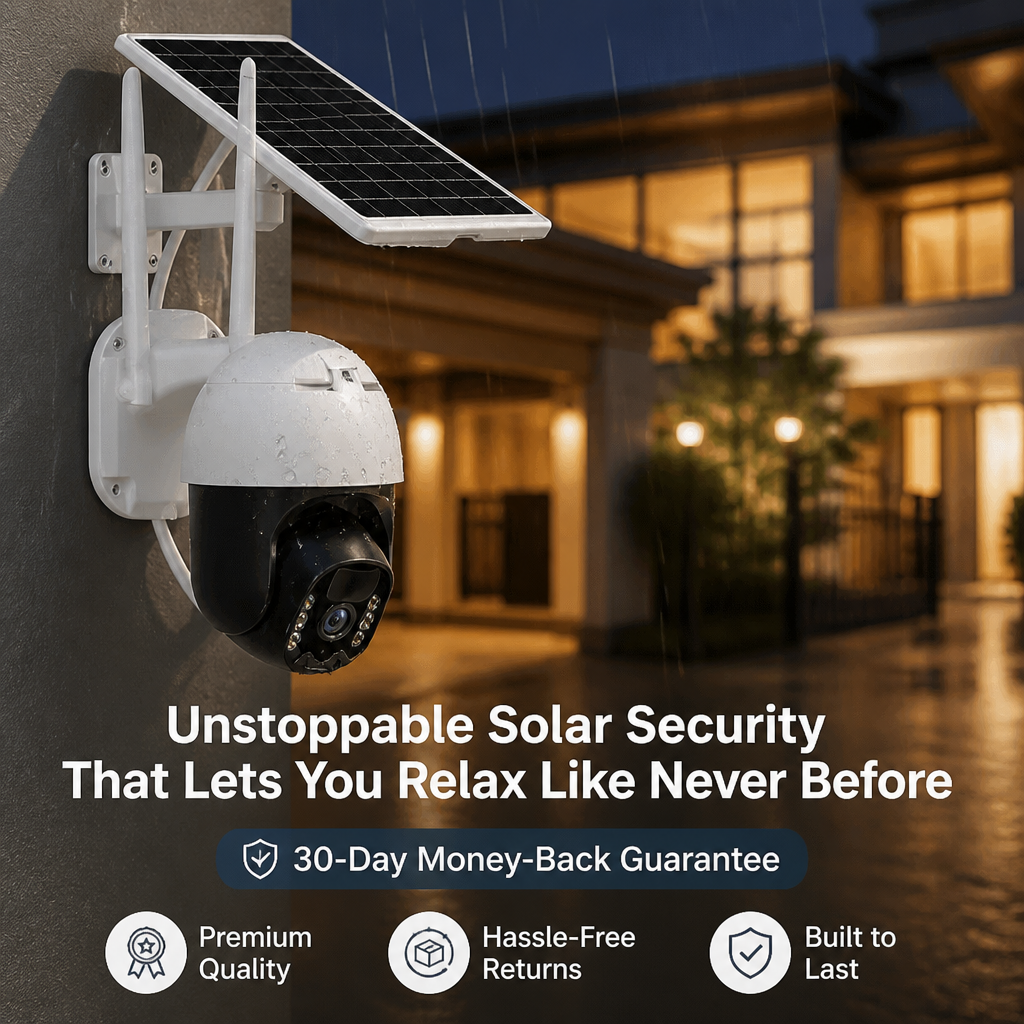 SunVigil™ — Unstoppable Solar Security That Lets You Relax Like Never Before